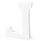 12 Pack: 4.75" White Wood Letter by Make Market®
